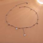 Heart Necklace With Gift Box - 1 Pc - Silver - One Size