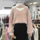 Cut-out Mohair Sweater