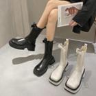 Square-toe Platform Tall Boots