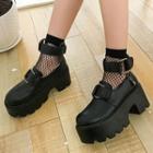 Strapped Platform Shoes
