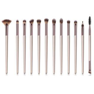 Set Of 12: Makeup Brush 12 Pieces - T-12-067 - One Size