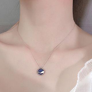 925 Sterling Silver Whale Pendant Necklace 925 Silver - As Shown In Figure - One Size