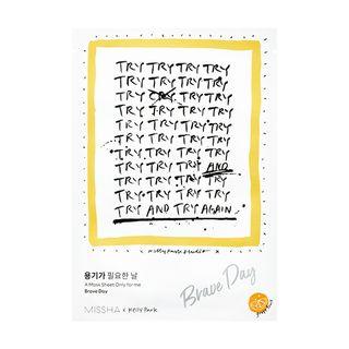 Missha - A Mask Sheet Only For Me #brave Day 1pc (kelly Park Edition) 23ml
