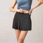 Pleated Mini Sports Skirt