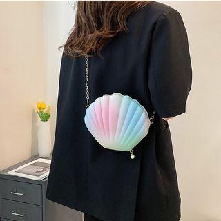 Chain Strap Shell Crossbody Bag