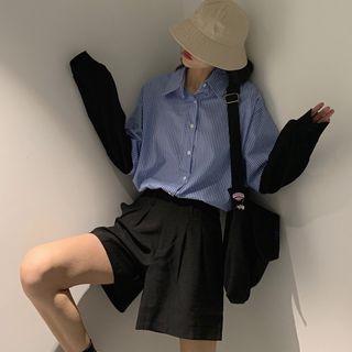 Mock Two Piece Shirt / Shorts