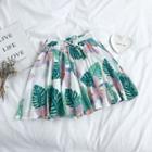 Leaf Print Culottes