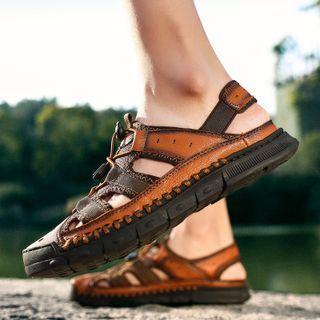 Plain Cutout Sandals