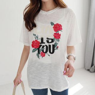 Short-sleeve Graphic M Lange T-shirt