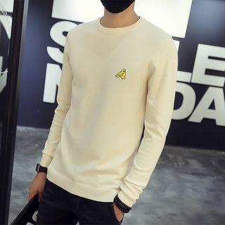 Alphabet Detail Sweater