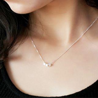 Cube Pendant Necklace As Shown In Figure - One Size