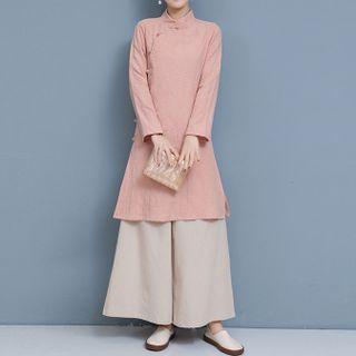 Traditional Chinese Long-sleeve Top / Pants / Set