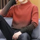 Mock-neck Sweater (various Designs)