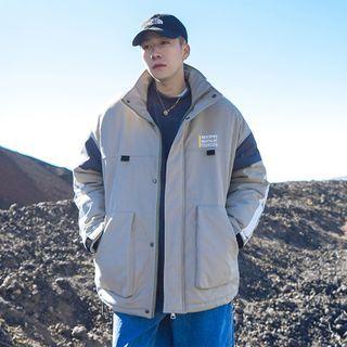 Zip Padded Cargo Coat