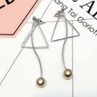 Triangle Swing Earrings