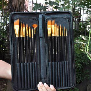 Set: Watercolor Paint Brush As Shown In Figure - One Size