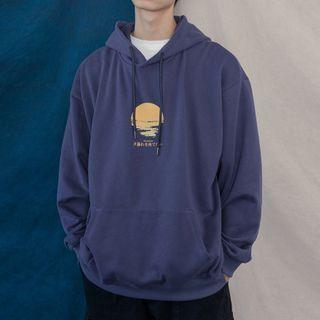 Sunset Print Hoodie