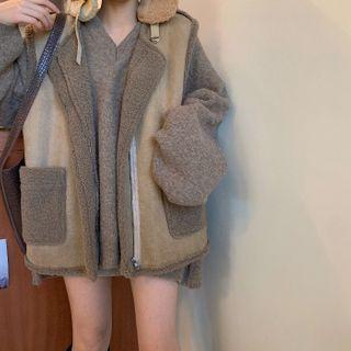 V-neck Sweater / Fleece Lined Vest