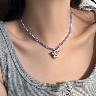 Butterfly Bead Necklace