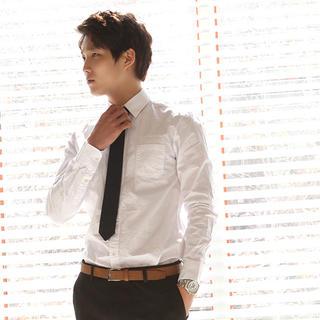 Pocket-front Cotton Shirt