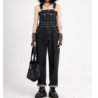Simple Denim Cargo Pants
