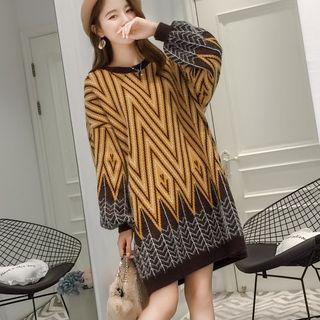 Chevron Knit Tunic