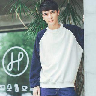 Raglan Corduroy Sweatshirt