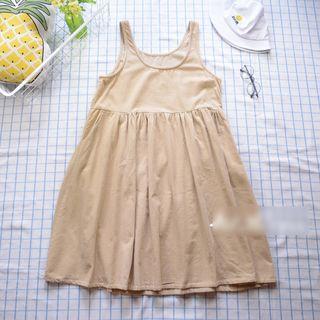 Corduroy Strap Dress