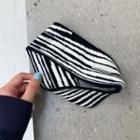 Zebra Print Headband Zebra - Black & White - One Size