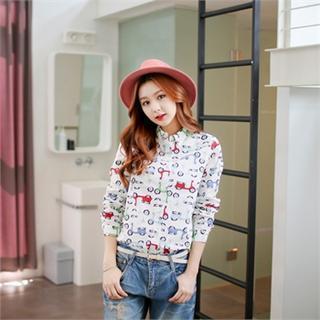 Bike Print Shirt