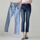 Washed Straight Jeans (short/basic/long)