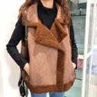 Fleece Trim Vest