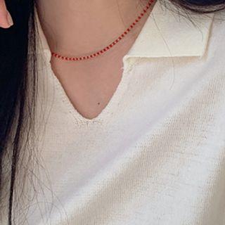 Beaded Short Necklace