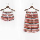 Couple Patterned Beach Shorts