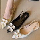 Flower Accent Flats / Sandals