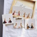 Two-tone Tassel Drop Earring