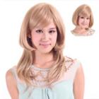 Clip-in Hair Extension (straight) Light Blonde - One Size