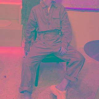 Long-sleeve Button-up Jumpsuit