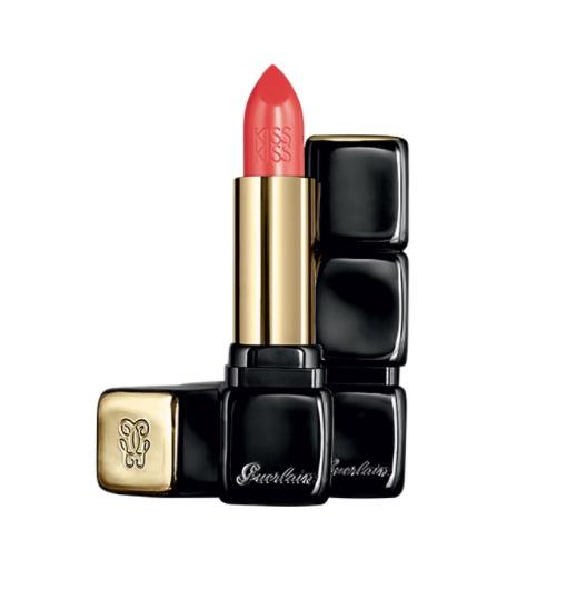 Guerlain - Kisskiss Shaping Cream Lip Colour (#344 Sexy Coral) 3.5g/0.12oz