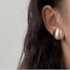 Plain Disc Earring