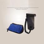 Waterproof Lettering Belt Bag Dark Blue - 10l