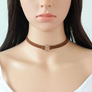 Layered Choker Brown - One Size