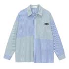 Striped Shirt Blue & Green - One Size