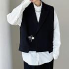 Metal-closure Chained Vest