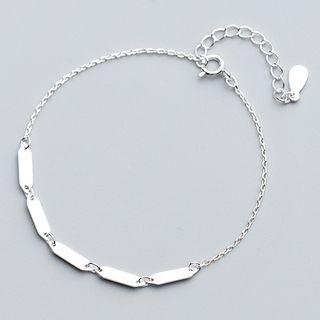 Chain Bracelet 925 Sterling Silver - Bracelet - One Size