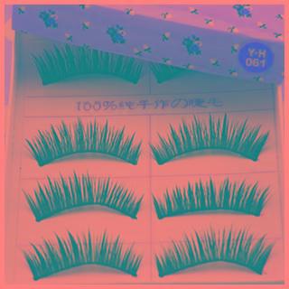 False Eyelashes ( 5 Pairs) Yh061 - One Size
