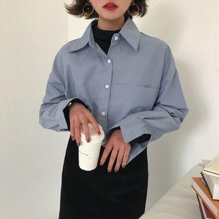 Loose-fit Long Sleeve Blouse