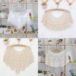 Crochet Lace Capelet