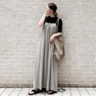 Maxi Overall Dress Gray - One Size