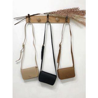 Flap Faux-leather Mini Shoulder Bag